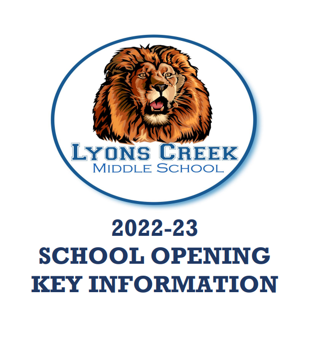 Lyons Creek Middle / Homepage